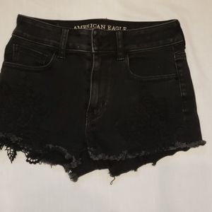 2/$20 AE hi-rise shorts